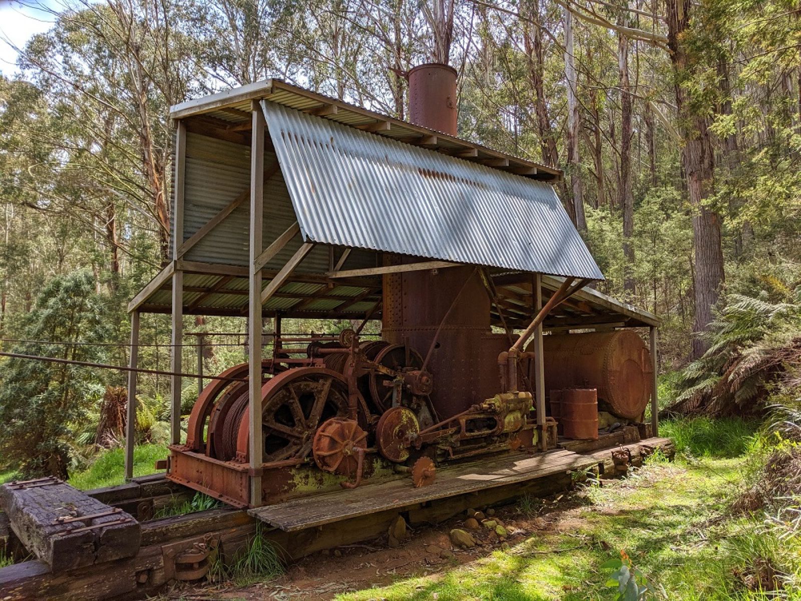 Large old machinery
