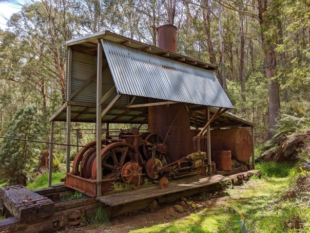 Large old machinery